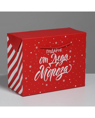 Пакет-коробка «Подарок», 23 × 18 × 11 см арт. СМЛ-91633-1-СМЛ0004922087