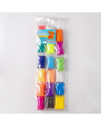 Набор легкого прыгающего пластилина 18 цветов МИКС арт. СМЛ-206985-1-СМЛ0004938157