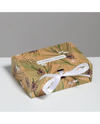 Складная коробка подарочная «Волшебства и сказки», 20 × 18 × 5 см арт. СМЛ-101633-3-СМЛ0005004047