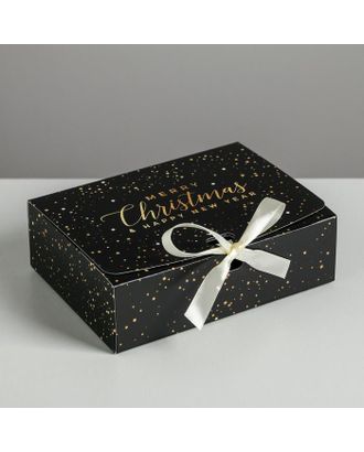 Складная коробка подарочная «Сказочного нового года», 16.5 × 12.5 × 5 см арт. СМЛ-89995-1-СМЛ0005004053