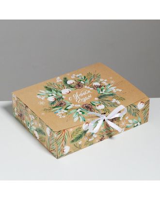 Складная коробка подарочная «Волшебства и сказки», 20 × 18 × 5 см арт. СМЛ-101633-2-СМЛ0005004067