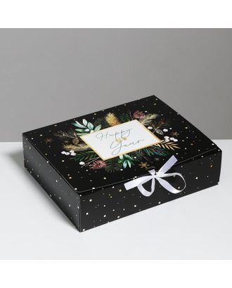Складная коробка подарочная «Волшебство», 20 × 18 × 5 см арт. СМЛ-101634-2-СМЛ0005004071