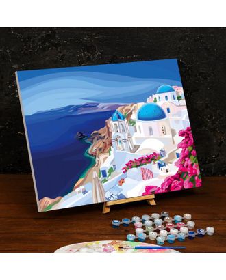 Картина по номерам на холсте с подрамником «Греция» 40×50 см арт. СМЛ-207164-1-СМЛ0005005804