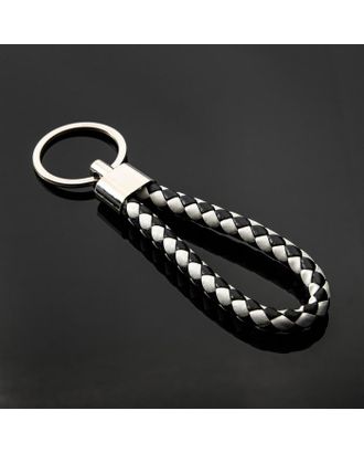 Брелок для ключей Cartage, петля, черно-белый арт. СМЛ-177897-1-СМЛ0005018787