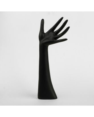 Подставка для украшений "Рука", 12*6*31,5 см, цвет чёрный арт. СМЛ-40416-1-СМЛ0005050500