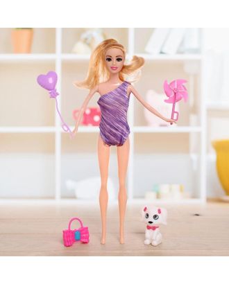 Кукла модель "Мира" в купальнике, с аксессуарами, МИКС арт. СМЛ-135693-1-СМЛ0005068613