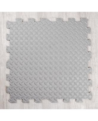 Развивающий коврик-пазл «Серый» 60х60х1 см арт. СМЛ-89778-1-СМЛ0005092143