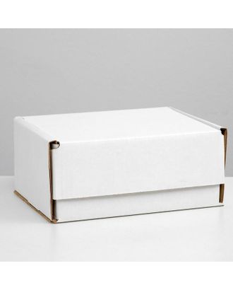 Коробка самосборная, белая, 22 х 16,5 х 10 см арт. СМЛ-86247-1-СМЛ0005094811