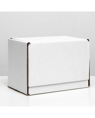 Коробка самосборная, белая, 26,5 х 16,5 х 19 см арт. СМЛ-86921-1-СМЛ0005094813