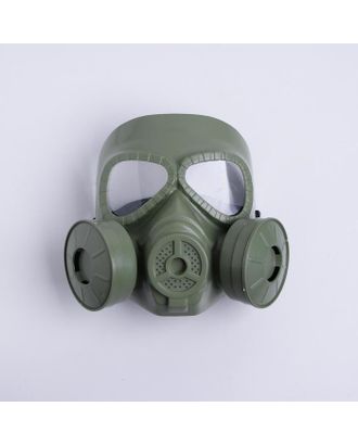 Карнавальная маска «Противогаз», цвет зелёный арт. СМЛ-91582-1-СМЛ0005134869
