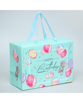 Пакет-коробка "Happy Birthday", Me To You, 20 x 28 x 13 см арт. СМЛ-110677-1-СМЛ0005142503