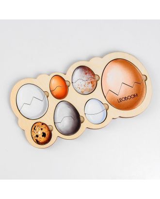 Рамка-вкладыш «Кто живет в яйце?» арт. СМЛ-87613-1-СМЛ0005149103