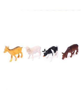 Набор животных «Фермерское хозяйство», 4 фигурки арт. СМЛ-122095-1-СМЛ0005155900