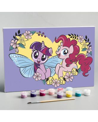 Картина по номерам «Сердце», My Little Pony, 20 х 30 см арт. СМЛ-208138-1-СМЛ0005199072