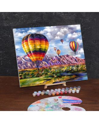 Картина по номерам на холсте с подрамником «Воздушные шары» 40х50 см арт. СМЛ-208527-1-СМЛ0005248133