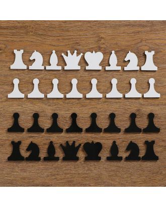 Набор магнитных фигур для демонстрационных шахмат арт. СМЛ-93718-1-СМЛ0005251915