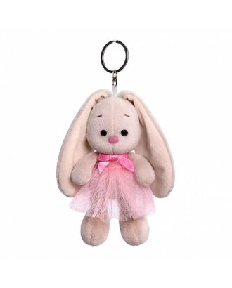 Мягкая игрушка-брелок «Зайка Ми в розовой юбке и с бантиком», 14 см арт. СМЛ-92039-1-СМЛ0005260925