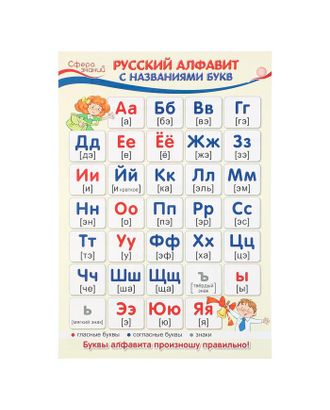 Плакат "Алфавит" А3 арт. СМЛ-115293-1-СМЛ0005287875