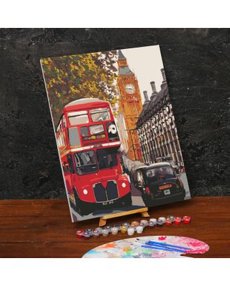 Картина по номерам на холсте с подрамником «Лондон» 40х50 см арт. СМЛ-208572-1-СМЛ0005351094