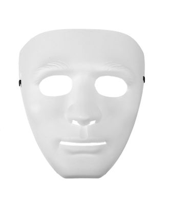 Маска «Лицо», цвет белый арт. СМЛ-98957-1-СМЛ0000536484