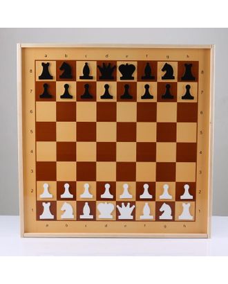 Шахматы и шашки демонстрационные магнитные 73х73х3.5 см арт. СМЛ-110564-1-СМЛ0005378462
