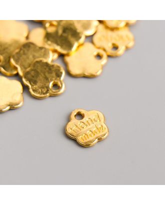 Подвеска "Handmade"  цвет золото 8 мм арт. СМЛ-116535-1-СМЛ0005384955