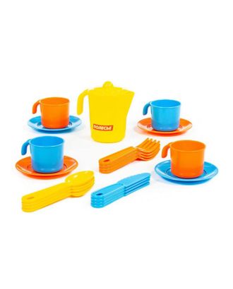 Набор детской посуды "Анюта" на 4 персоны, 21 элемент 3841 арт. СМЛ-109531-1-СМЛ0005398956