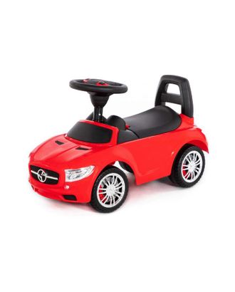 Каталка-автомобиль "SuperCar" №1 со звуковым сигналом, красный 84460 арт. СМЛ-109545-1-СМЛ0005398971