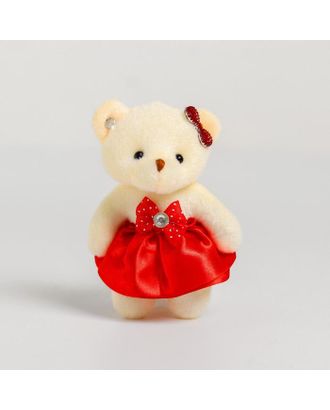 Мягкая игрушка "Мишка" на брелоке, цвет МИКС арт. СМЛ-138034-1-СМЛ0005428561