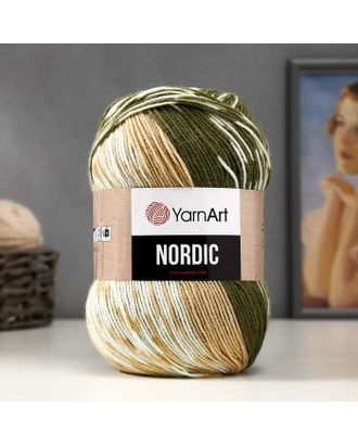 Пряжа "Nordic" 20% шерсть, 80% акрил 510м/150гр (652) арт. СМЛ-139471-2-СМЛ0005495252