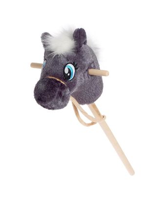 Мягкая игрушка «Конь-скакун» на палке, цвет серый арт. СМЛ-131495-1-СМЛ0005532763