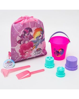 Песочный набор My Little Pony "Озорные пони", в рюкзаке арт. СМЛ-156602-1-СМЛ0005572133