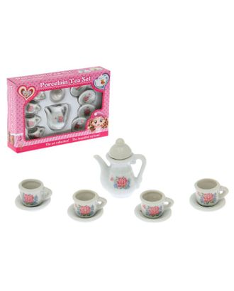 Набор керамической посуды «Чайный сервиз», 9 предметов арт. СМЛ-70721-1-СМЛ0000562279