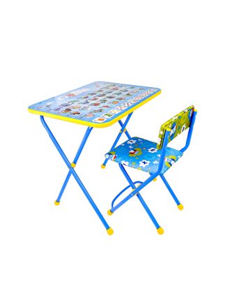 Набор детской мебели «Познайка. Азбука» складной, цвета стула МИКС арт. СМЛ-87896-1-СМЛ0000618034