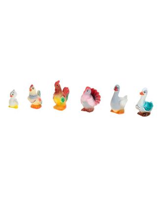 Набор резиновых игрушек «Птицеферма» арт. СМЛ-88033-1-СМЛ0000618803