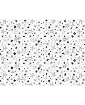 Бумага упаковочная крафт «Звезды», 0,6 х 10  ,70 гр арт. СМЛ-145656-1-СМЛ0006342867