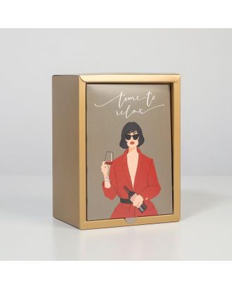 Коробка складная GIRL,  20 × 15 × 10 см арт. СМЛ-149352-1-СМЛ0006582034