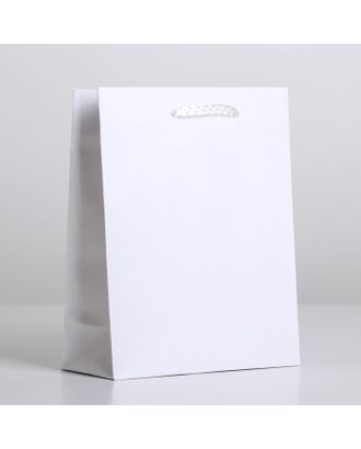 Пакет ламинированный «Белый», S 12 х 15 х 5,5 см арт. СМЛ-190328-1-СМЛ0006582774