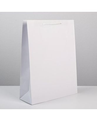 Пакет ламинированный «Белый», L 31 х 40 х 11,5 см арт. СМЛ-159821-1-СМЛ0006582777