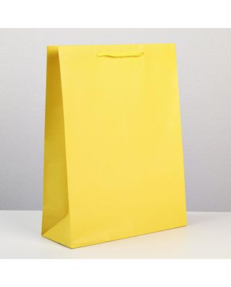 Пакет ламинированный «Жёлтый», L 31 х 40 х 11,5 см арт. СМЛ-159822-1-СМЛ0006582781