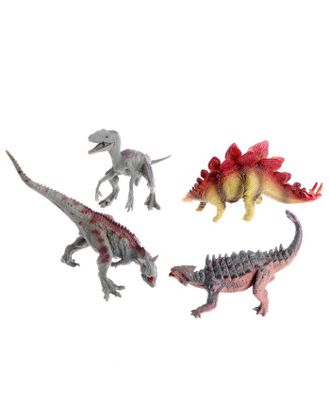 Набор динозавров "Юрский период", 4 фигурки арт. СМЛ-162490-1-СМЛ0006625751