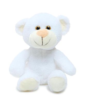 Мягкая игрушка "Медвеженок Сильвестр " цвет белый, 20 см 0913820 арт. СМЛ-146195-1-СМЛ0006776292