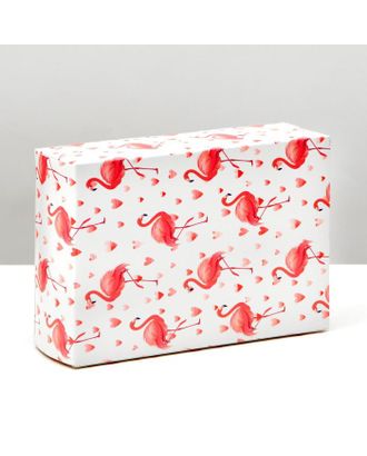 Коробка складная «Фламинго», 16 × 23 × 7,5 см арт. СМЛ-150878-1-СМЛ0006830798