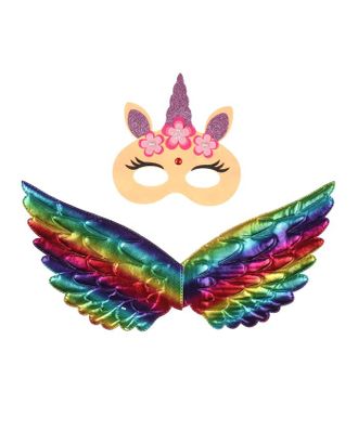 Карнавальный набор «Прекрасная единорожка», крылья, маска арт. СМЛ-183224-1-СМЛ0006869404