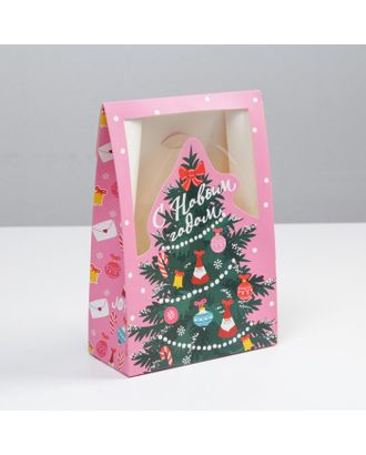 Коробка складная «Розовые сладости», 15 × 7 × 22 см арт. СМЛ-163962-1-СМЛ0006882682