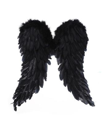 Крылья «Ангел», 50х50, цвет чёрный арт. СМЛ-158357-1-СМЛ0006900030