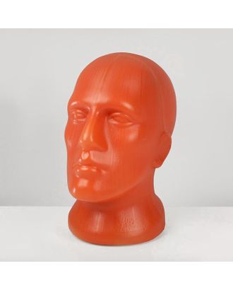 Голова мужская с лицом, цвет оранжевый арт. СМЛ-180932-1-СМЛ0006941565