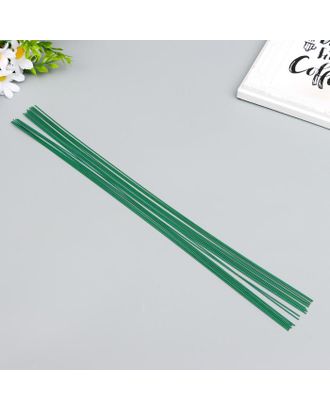 Проволока флористическая "Blumentag" 0.95 мм, 20 шт, 40 см, в пластиковой оплётке зеленый арт. СМЛ-153201-1-СМЛ0006954166
