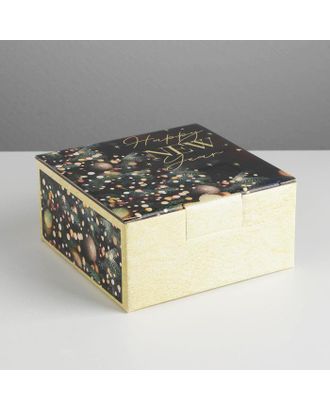 Коробка складная «Present», 22 × 15 × 10 см арт. СМЛ-163775-3-СМЛ0006971396