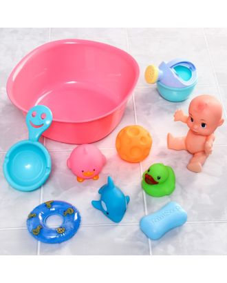 Набор игрушек для игры в ванне «Игры малыша» арт. СМЛ-230636-1-СМЛ0007038974